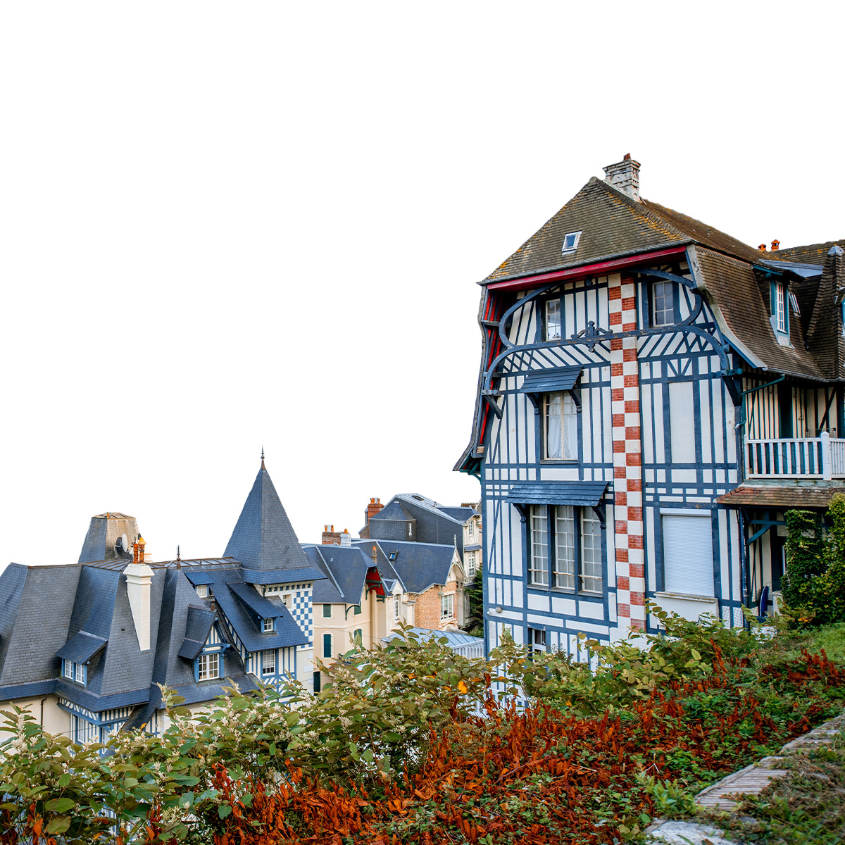 Maison à Deauville avec vu sur la mer au loin